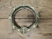 Large Heavy .Brass Ring Door Knocker 