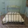 Large Pretty King Size Brass Bed