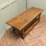 Large Traditionally Made Oak Coffee Table