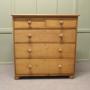 Large Victorian Pine Chest of Drawers   