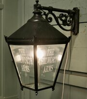 Large Wall Hanging Pub Lantern  