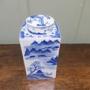 Large Willow Pattern Storage Canister, Ginger Jar