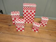 Lovely Set Of French Food Canisters