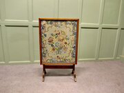 Metamorphic Embroidered Fire Screen Occasional Tab