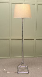 Mid Century Modern Chrome Floor Lamp