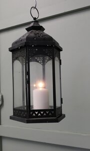 Moroccan Style Iron Candle Lantern
