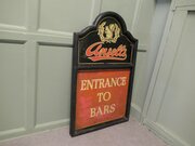 Original Ansells Advertising Pub Entrance Sign