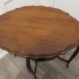 Oval Shaped Walnut Occasional Table.