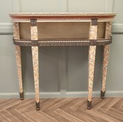 Painted Chinoiserie Console Table,  Imari Chinoise