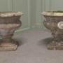 Pair Mid 20th Century Weathered Garden Planters