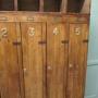 Pine Sports Locker  Equipment Cupboard