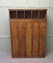 Pine Sports Locker, Equipment Cupboard