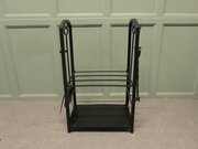 Post Modern Swedish Ironwork Log Tidy And Tools