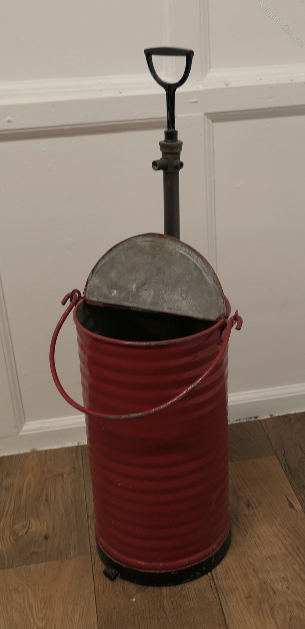 Quirky Umbrella Stand Fire Pump Industrial Antique Antiques Atlas