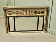 Regency Triple Plate Sculptured Mantle Mirror 