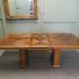 Stylish Art Deco Bur Walnut Dining Table