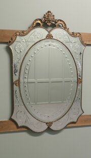 Superb Art Deco Venetian Style Mirror