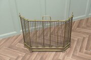 Superb Brass Fire Guard Screen