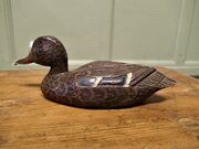 Superbly Painted And Carved  Decoy Duck