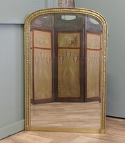 Tall French 19th Century Louis Philippe Wall Mirror