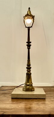 Tall French Table Lamp Modelled On A Paris Street 