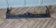Victorian Art Nouveau Cast Iron Fender
