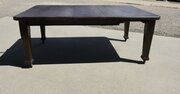 Victorian Arts And Crafts Oak Wind Out Table 