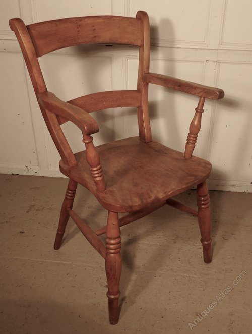 Victorian Ash And Elm Bar Back Carver Chair Antiques Atlas Victorian Ash And Elm Bar Back Carver Chair