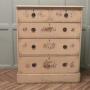 Victorian Chest of Drawers Hand Painted with Flowers