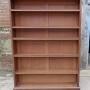 Victorian Mahogany Open Book Case
