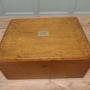 Victorian Oak Presentation Box   