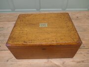 Victorian Oak Presentation Box   