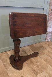 Victorian Over Bed Table, Reading Stand