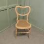 Victorian Painted Balloon Back Bedroom Chair 