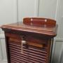 Victorian Pedestal Filing Cabinet  Reception Desk Greeter