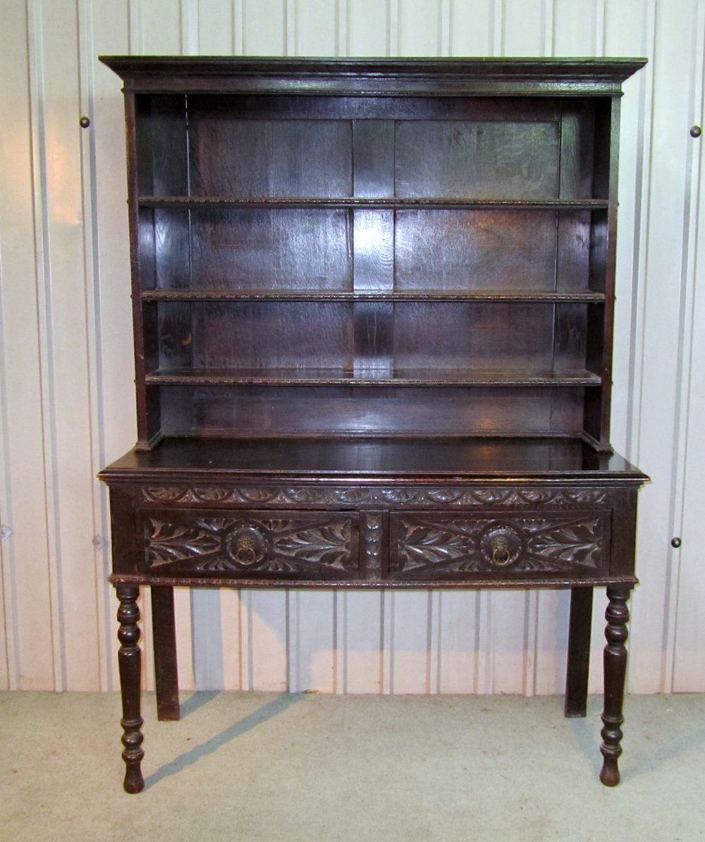 Victorian Solid Oak Cottage Size Welsh Dresser Antiques Atlas