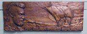 Wall Carving Viking