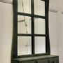 Wall Hanging Window Mirror with Drawers, Cloakroom