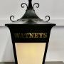 “Watneys” Pub Lantern, Hanging Iron Lantern 