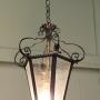 Wrought Iron Arts & Crafts Lantern