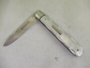 Fruit Knife-Silver/Mother Of Pearl-Sheffield 1910