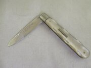 Silver/MoP Sm.Fruit Knife Hallmark Sheffield 1909