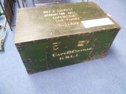 Antique Military Chest Trunk  