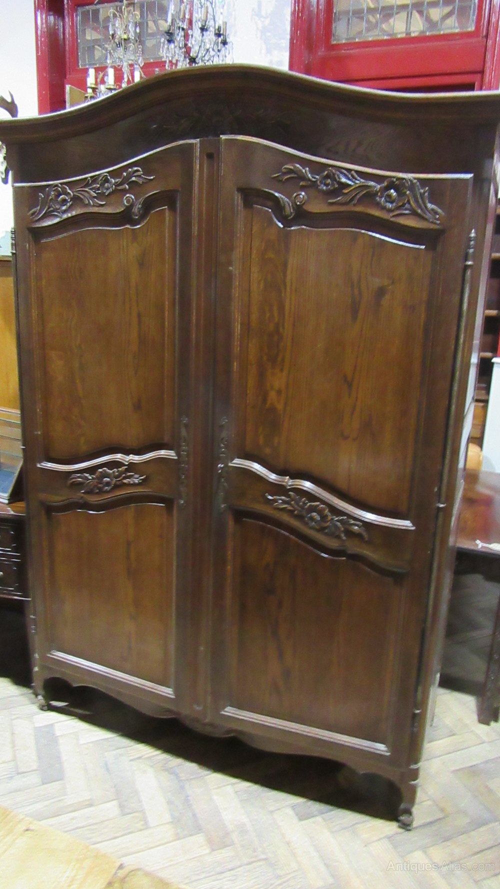 Antique French Oak Breakdown Armoire Antiques Atlas