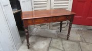 Antique Mahogany Writing Desk / Table