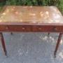 Antique Victorian Simulated Rosewood Writing Table