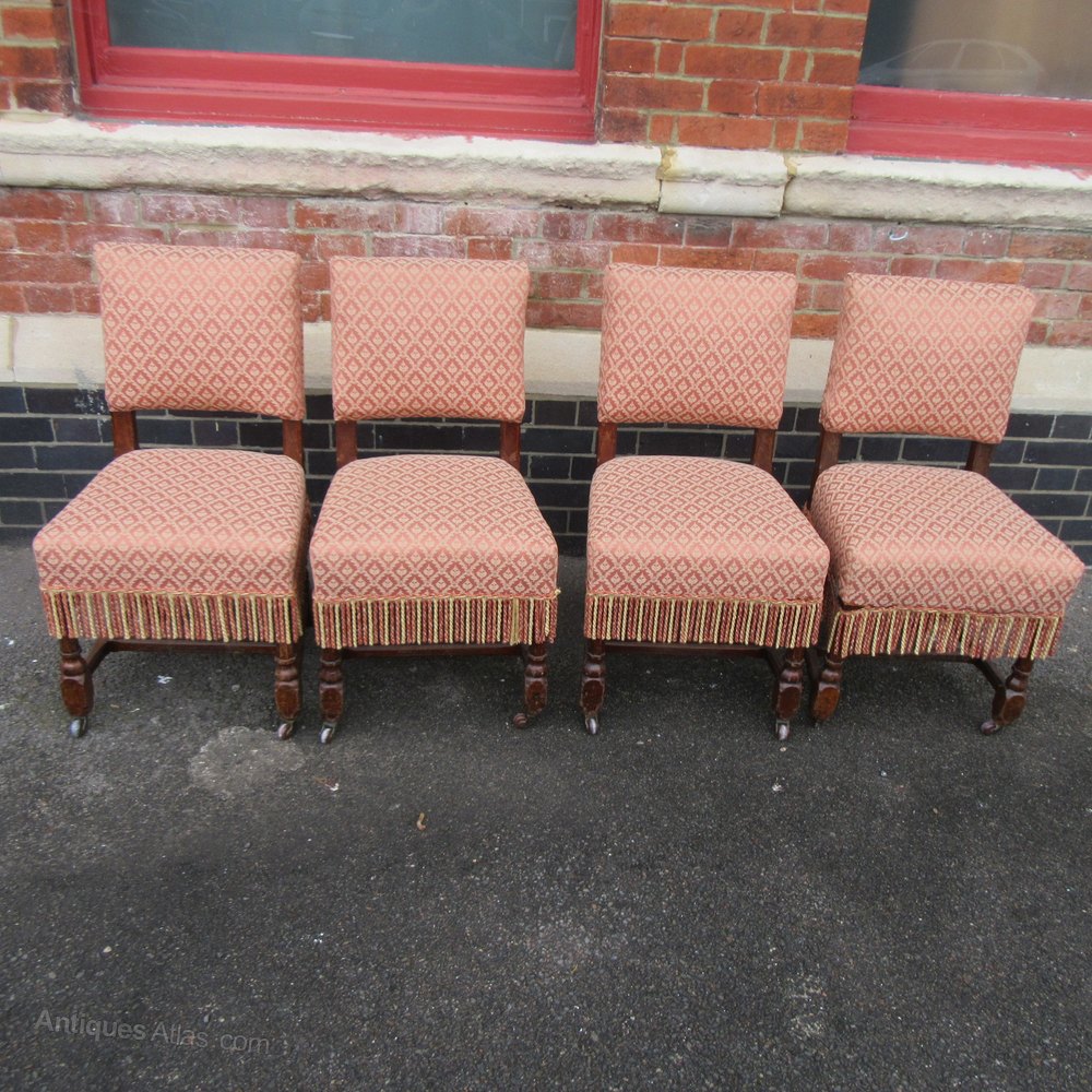 Set Of Four Antique Irish Dining Chairs Antiques Atlas