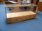 Vintage Shop Display  Show Counter 