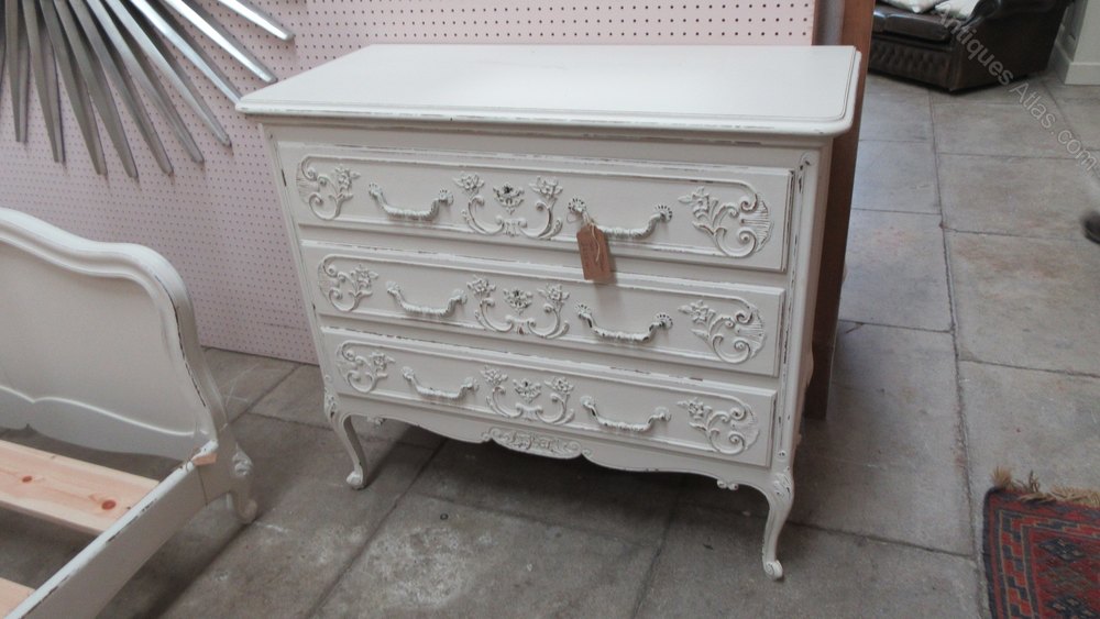 Antiques Atlas Vintage Painted French Chest Of Drawers