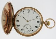 American Waltham 9ct Lever Full Hunter Pocket Watch